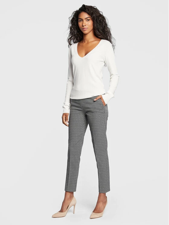 Morgan Γυναίκες Παντελόνια Chinos Παντελόνι Chino 222-PALIO.F Σκούρο μπλε Slim Fit 4 Morgan Γυναίκες Παντελόνια Chinos Παντελόνι Chino 222-PALIO.F Σκούρο μπλε Slim Fit - Image 2