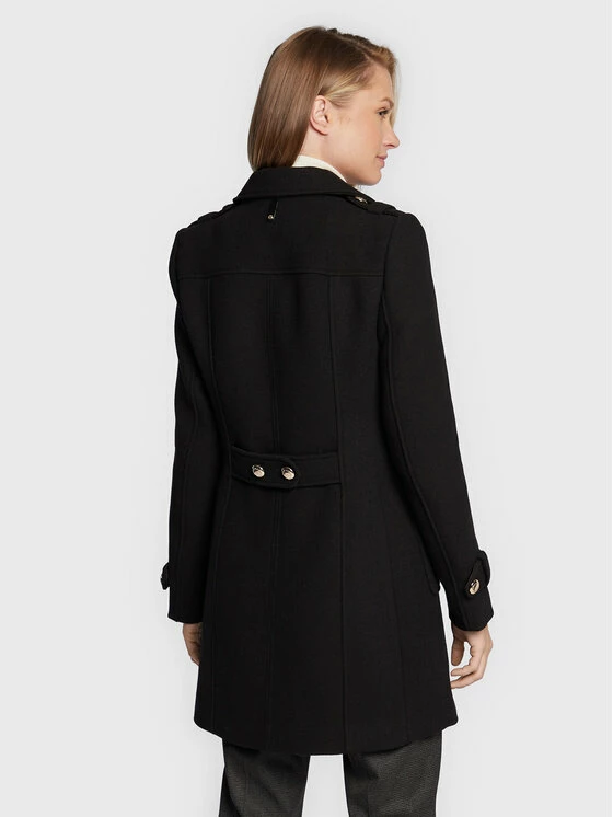 Morgan Γυναίκες Μεταβατικά Παλτά Παλτό μεταβατικό 222-GFABI Μαύρο Regular Fit 5 Morgan Γυναίκες Μεταβατικά Παλτά Παλτό μεταβατικό 222-GFABI Μαύρο Regular Fit - Image 3