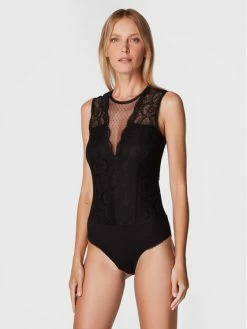 Morgan Γυναίκες Κορμάκια κορμάκι 222-DONOLA Μαύρο Slim Fit