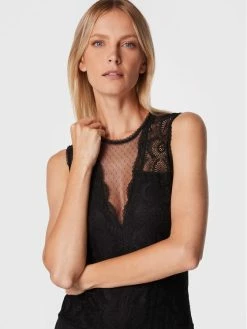 Morgan Γυναίκες Κορμάκια κορμάκι 222-DONOLA Μαύρο Slim Fit -Εξοδος Morgan Κατάστημα unnamed file 359