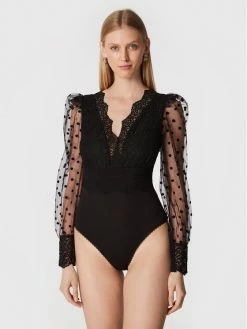 Morgan Γυναίκες Κορμάκια κορμάκι 222-TANI Μαύρο Regular Fit