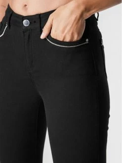 Morgan Γυναίκες Τζιν 222-PIZZY Μαύρο Slim Fit -Εξοδος Morgan Κατάστημα unnamed file 364