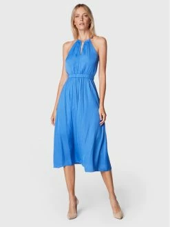 Morgan Γυναίκες Κοκτέιλ Φορέματα Φόρεμα κοκτέιλ 222-ROMANA Μπλε Regular Fit -Εξοδος Morgan Κατάστημα unnamed file 383