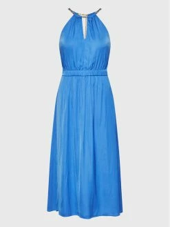 Morgan Γυναίκες Κοκτέιλ Φορέματα Φόρεμα κοκτέιλ 222-ROMANA Μπλε Regular Fit -Εξοδος Morgan Κατάστημα unnamed file 386