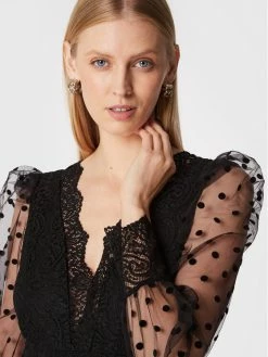 Morgan Γυναίκες Κορμάκια κορμάκι 222-TANI Μαύρο Regular Fit -Εξοδος Morgan Κατάστημα unnamed file 39