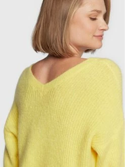 Morgan Γυναίκες Πουλόβερ 222-MATILD2 Κίτρινο Regular Fit -Εξοδος Morgan Κατάστημα unnamed file 397