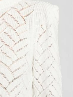 Morgan Γυναίκες Πουλόβερ 222-MGADOU Λευκό Regular Fit 10 Morgan Γυναίκες Πουλόβερ 222-MGADOU Λευκό Regular Fit -Εξοδος Morgan Κατάστημα unnamed file 4