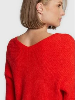 Morgan Γυναίκες Πουλόβερ 222-MATILD2 Κόκκινο Regular Fit -Εξοδος Morgan Κατάστημα unnamed file 402