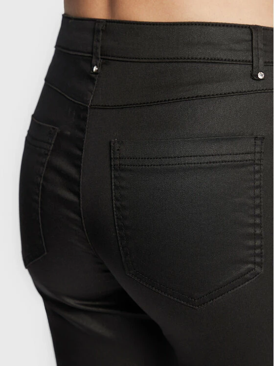 Morgan Γυναίκες Υφασμάτινα Παντελόνια Παντελόνι υφασμάτινο 222-PAOLO Μαύρο Slim Fit 7 Morgan Γυναίκες Υφασμάτινα Παντελόνια Παντελόνι υφασμάτινο 222-PAOLO Μαύρο Slim Fit - Image 5