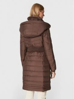 Morgan Γυναίκες Χειμωνιάτικα Μπουφάν Μπουφάν πουπουλένιο 222-GILLER Καφέ Slim Fit -Εξοδος Morgan Κατάστημα unnamed file 43