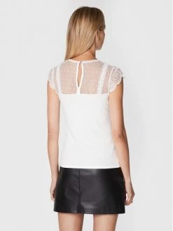 Morgan Γυναίκες Μπλουζάκια Μπλουζάκι 222-DALALI Λευκό Regular Fit -Εξοδος Morgan Κατάστημα unnamed file 441