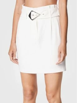 Morgan Γυναίκες Φούστα Mini 222-JRING.F Λευκό Regular Fit