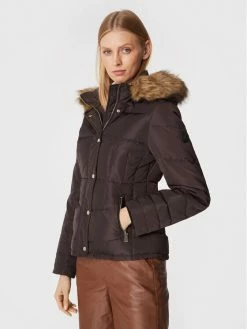 Morgan Γυναίκες Χειμωνιάτικα Μπουφάν Μπουφάν πουπουλένιο 222-GITAM Καφέ Regular Fit