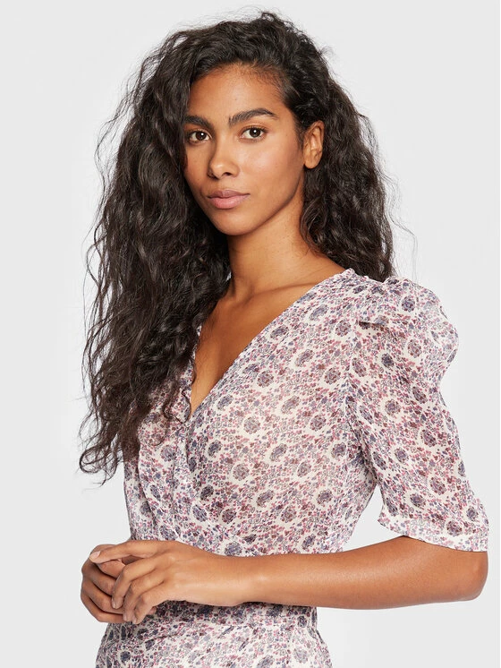 Morgan Γυναίκες Καθημερινά Φορέματα Φόρεμα καθημερινό 222-RNELY.F Έγχρωμο Regular Fit 6 Morgan Γυναίκες Καθημερινά Φορέματα Φόρεμα καθημερινό 222-RNELY.F Έγχρωμο Regular Fit - Image 4