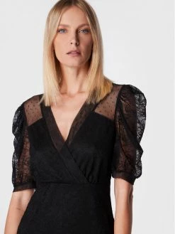 Morgan Γυναίκες Μπλουζάκια Μπλουζάκι 222-DRINK Μαύρο Slim Fit -Εξοδος Morgan Κατάστημα unnamed file 475