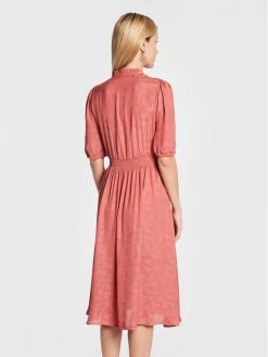 Morgan Γυναίκες Φορέματα σε Στυλ Πουκάμισο & Σεμιζιέ Φόρεμα πουκάμισο 222-RANISA Ροζ Regular Fit -Εξοδος Morgan Κατάστημα unnamed file 495