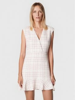 Morgan Γυναίκες Καθημερινά Φορέματα Φόρεμα καθημερινό 222-ROMIC.F Λευκό Fitted Fit