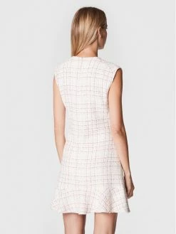 Morgan Γυναίκες Καθημερινά Φορέματα Φόρεμα καθημερινό 222-ROMIC.F Λευκό Fitted Fit -Εξοδος Morgan Κατάστημα unnamed file 499