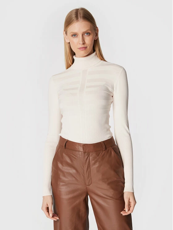 Morgan Γυναίκες Ζιβάγκο 132-MENTOS.M Λευκό Slim Fit 3 Morgan Γυναίκες Ζιβάγκο 132-MENTOS.M Λευκό Slim Fit