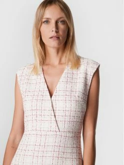 Morgan Γυναίκες Καθημερινά Φορέματα Φόρεμα καθημερινό 222-ROMIC.F Λευκό Fitted Fit -Εξοδος Morgan Κατάστημα unnamed file 500