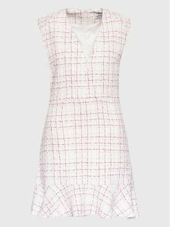 Morgan Γυναίκες Καθημερινά Φορέματα Φόρεμα καθημερινό 222-ROMIC.F Λευκό Fitted Fit -Εξοδος Morgan Κατάστημα unnamed file 501