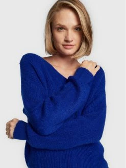 Morgan Γυναίκες Πουλόβερ 222-MATILD2 Σκούρο μπλε Regular Fit -Εξοδος Morgan Κατάστημα unnamed file 505