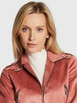 Morgan Γυναίκες Μεταβατικά Μπουφάν Μπουφάν μεταβατικό 222-GSUD Ροζ Regular Fit -Εξοδος Morgan Κατάστημα unnamed file 515