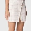 Morgan Γυναίκες Mini Φούστα σε γραμμή Α 222-JPYLA.F Μπεζ Regular Fit -Εξοδος Morgan Κατάστημα unnamed file 543