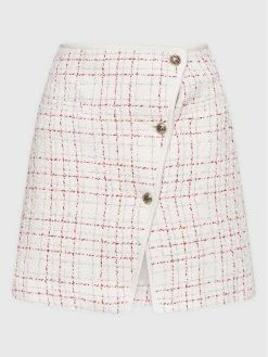 Morgan Γυναίκες Mini Φούστα σε γραμμή Α 222-JPYLA.F Μπεζ Regular Fit -Εξοδος Morgan Κατάστημα unnamed file 547