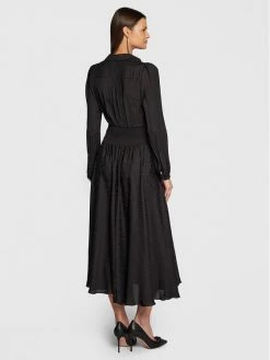 Morgan Γυναίκες Καθημερινά Φορέματα Φόρεμα καθημερινό 222-RONEW Μαύρο Regular Fit -Εξοδος Morgan Κατάστημα unnamed file 55