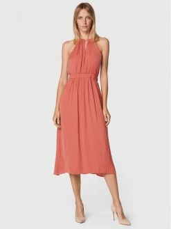 Morgan Γυναίκες Κοκτέιλ Φορέματα Φόρεμα κοκτέιλ 222-ROMANA Ροζ Regular Fit