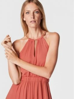 Morgan Γυναίκες Κοκτέιλ Φορέματα Φόρεμα κοκτέιλ 222-ROMANA Ροζ Regular Fit -Εξοδος Morgan Κατάστημα unnamed file 572