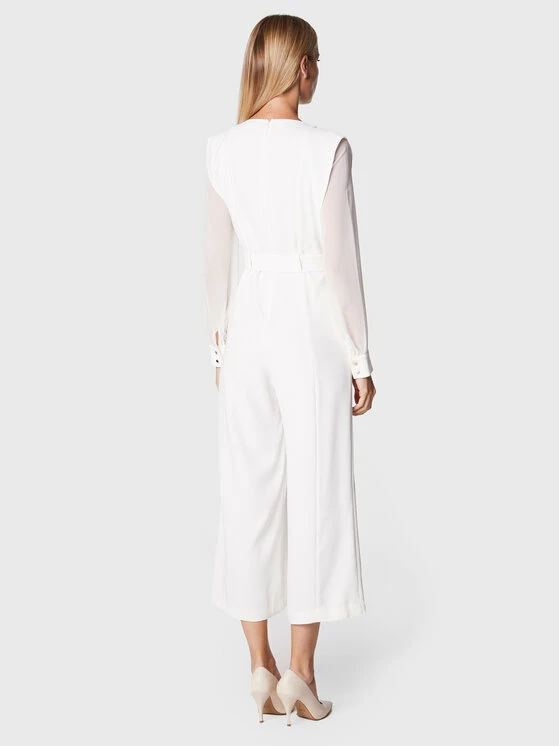 Morgan Γυναίκες Ολόσωμες Φόρμες Ολόσωμη φόρμα 222-PIPAM.F Λευκό Regular Fit 5 Morgan Γυναίκες Ολόσωμες Φόρμες Ολόσωμη φόρμα 222-PIPAM.F Λευκό Regular Fit - Image 3