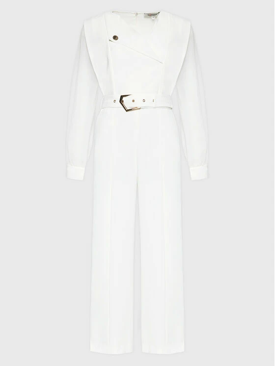 Morgan Γυναίκες Ολόσωμες Φόρμες Ολόσωμη φόρμα 222-PIPAM.F Λευκό Regular Fit 7 Morgan Γυναίκες Ολόσωμες Φόρμες Ολόσωμη φόρμα 222-PIPAM.F Λευκό Regular Fit - Image 5