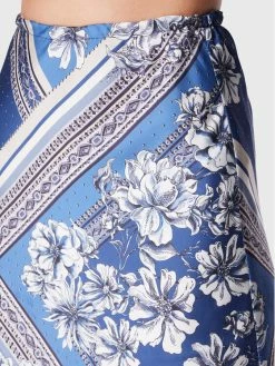 Morgan Γυναίκες Φούστα Midi 222-JOMONY.F Μπλε Regular Fit -Εξοδος Morgan Κατάστημα unnamed file 582