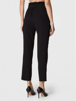 Morgan Γυναίκες Υφασμάτινα Παντελόνια Παντελόνι υφασμάτινο 222-PIPOU.F Μαύρο Regular Fit -Εξοδος Morgan Κατάστημα unnamed file 596