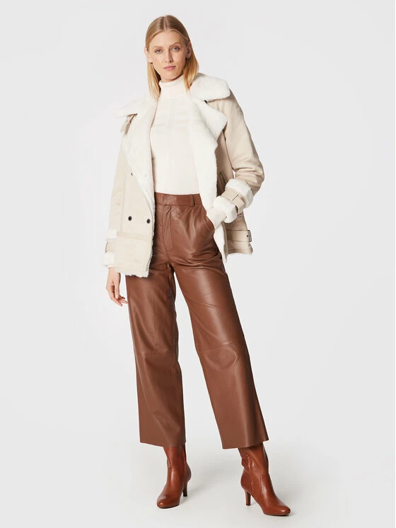 Morgan Γυναίκες Ζιβάγκο 132-MENTOS.M Λευκό Slim Fit 4 Morgan Γυναίκες Ζιβάγκο 132-MENTOS.M Λευκό Slim Fit - Image 2