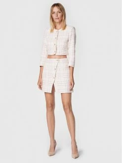 Morgan Γυναίκες Σακάκια & Μπλέιζερ Μπλέιζερ 222-VPYLA.F Λευκό Regular Fit -Εξοδος Morgan Κατάστημα unnamed file 600