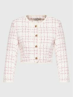 Morgan Γυναίκες Σακάκια & Μπλέιζερ Μπλέιζερ 222-VPYLA.F Λευκό Regular Fit -Εξοδος Morgan Κατάστημα unnamed file 603