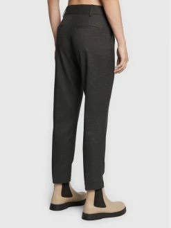 Morgan Γυναίκες Υφασμάτινα Παντελόνια Παντελόνι υφασμάτινο 222-PLIB.F Γκρι Regular Fit -Εξοδος Morgan Κατάστημα unnamed file 606