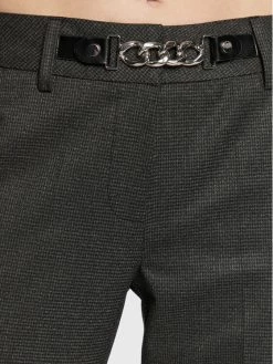 Morgan Γυναίκες Υφασμάτινα Παντελόνια Παντελόνι υφασμάτινο 222-PLIB.F Γκρι Regular Fit -Εξοδος Morgan Κατάστημα unnamed file 607