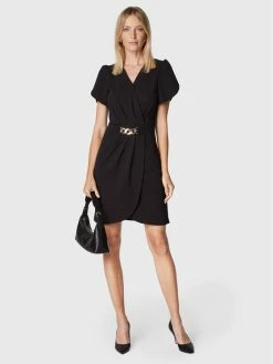 Morgan Γυναίκες Κοκτέιλ Φορέματα Φόρεμα κοκτέιλ 222-RICHIC Μαύρο Regular Fit -Εξοδος Morgan Κατάστημα unnamed file 616