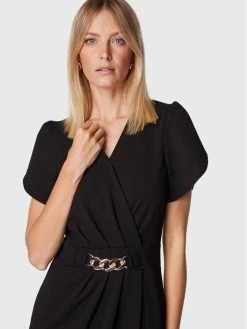 Morgan Γυναίκες Κοκτέιλ Φορέματα Φόρεμα κοκτέιλ 222-RICHIC Μαύρο Regular Fit -Εξοδος Morgan Κατάστημα unnamed file 618