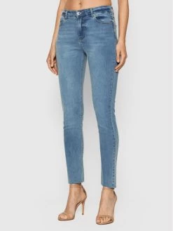 Morgan Γυναίκες Τζιν 221-PHARO Μπλε Skinny Fit