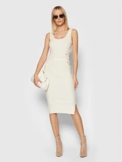 Morgan Γυναίκες Φούστες Pencil Φούστα Pencil 221-JOANI Μπεζ Slim Fit -Εξοδος Morgan Κατάστημα unnamed file 670