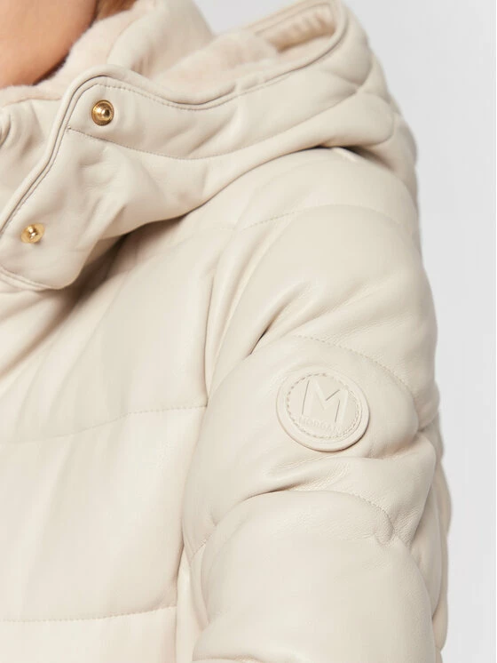 Morgan Γυναίκες Πουπουλένια Μπουφάν Μπουφάν από απομίμηση δέρματος 212-GKELY Εκρού Regular Fit 8 Morgan Γυναίκες Πουπουλένια Μπουφάν Μπουφάν από απομίμηση δέρματος 212-GKELY Εκρού Regular Fit - Image 6