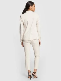 Morgan Γυναίκες Σακάκια & Μπλέιζερ Μπλέιζερ 211-VROSY.F Μπεζ Regular Fit -Εξοδος Morgan Κατάστημα unnamed file 681