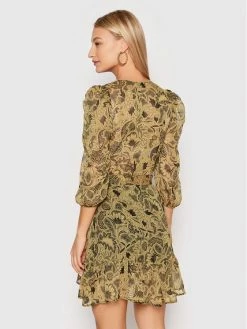 Morgan Γυναίκες Καθημερινά Φορέματα Φόρεμα καθημερινό 221-RIMA.F Καφέ Regular Fit -Εξοδος Morgan Κατάστημα unnamed file 725