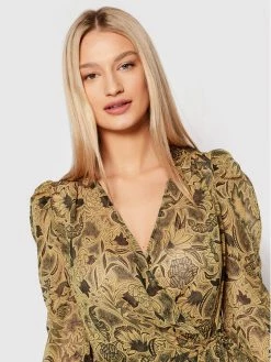 Morgan Γυναίκες Καθημερινά Φορέματα Φόρεμα καθημερινό 221-RIMA.F Καφέ Regular Fit -Εξοδος Morgan Κατάστημα unnamed file 726