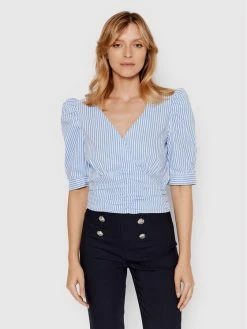 Morgan Γυναίκες Μπλουζάκια Μπλουζάκι 212-OTOU1 Μπλε Regular Fit